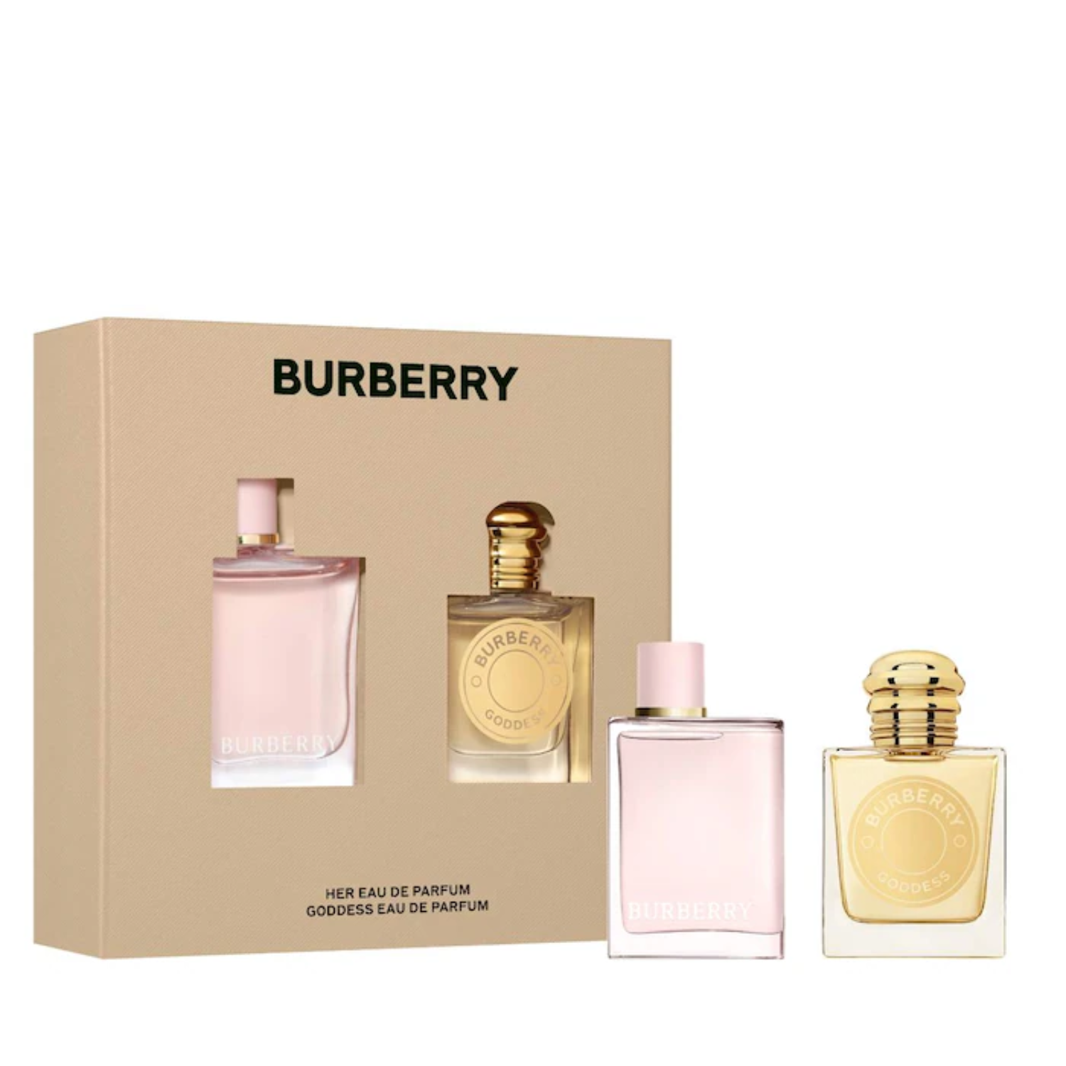 Preorden) BURBERRY Mini Her Goddess Perfume Coffret Set