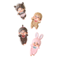 (Preorden) Monchhichi Hipper Blind Box Self-Adhesive Figure