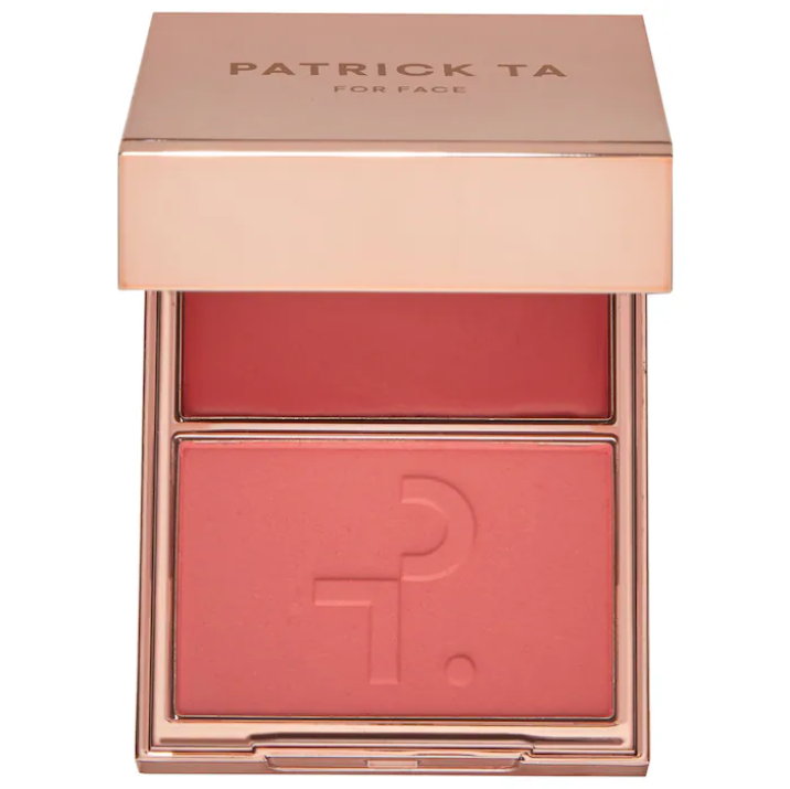 (Preorden) PATRICK TA Major Headlines Double-Take Crème & Powder Blush Duo