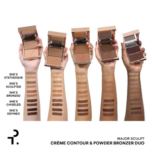 (Preorden) PATRICK TA Major Sculpt Crème Contour & Powder Bronzer Duo