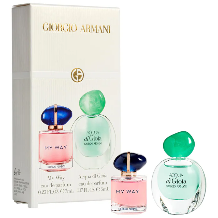 (Preorden) Armani Beauty Mini My Way & Acqua di Gioia Perfume Duo