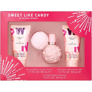 Ariana Grande Sweet Like Candy Eau de Parfum + Body Lotion + Shower Gel 3 Piece Set