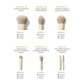 (Preorden) Morphe Buttery Blends 6-Piece Travel Brush Set