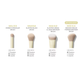 (Preorden) Morphe Buttery Blends 4-Piece Face Brush Set