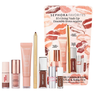 (Preorden) Sephora Favorites It's Giving Nude Lip Makeup Value Set