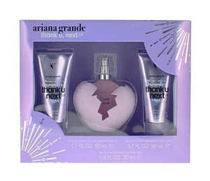 Ariana Grande Thank U Next 2.0 Eau de Parfum + Body Lotion + Shower Gel 3 Piece Set