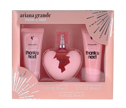 Ariana Grande Thank U Next Eau de Parfum + Body Lotion + Shower Gel 3 Piece Set