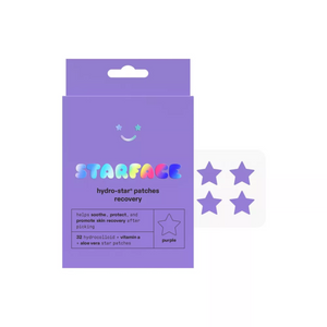 (Preorden) Starface Hydro-Star Recovery Purple Pimple Patches 32ct