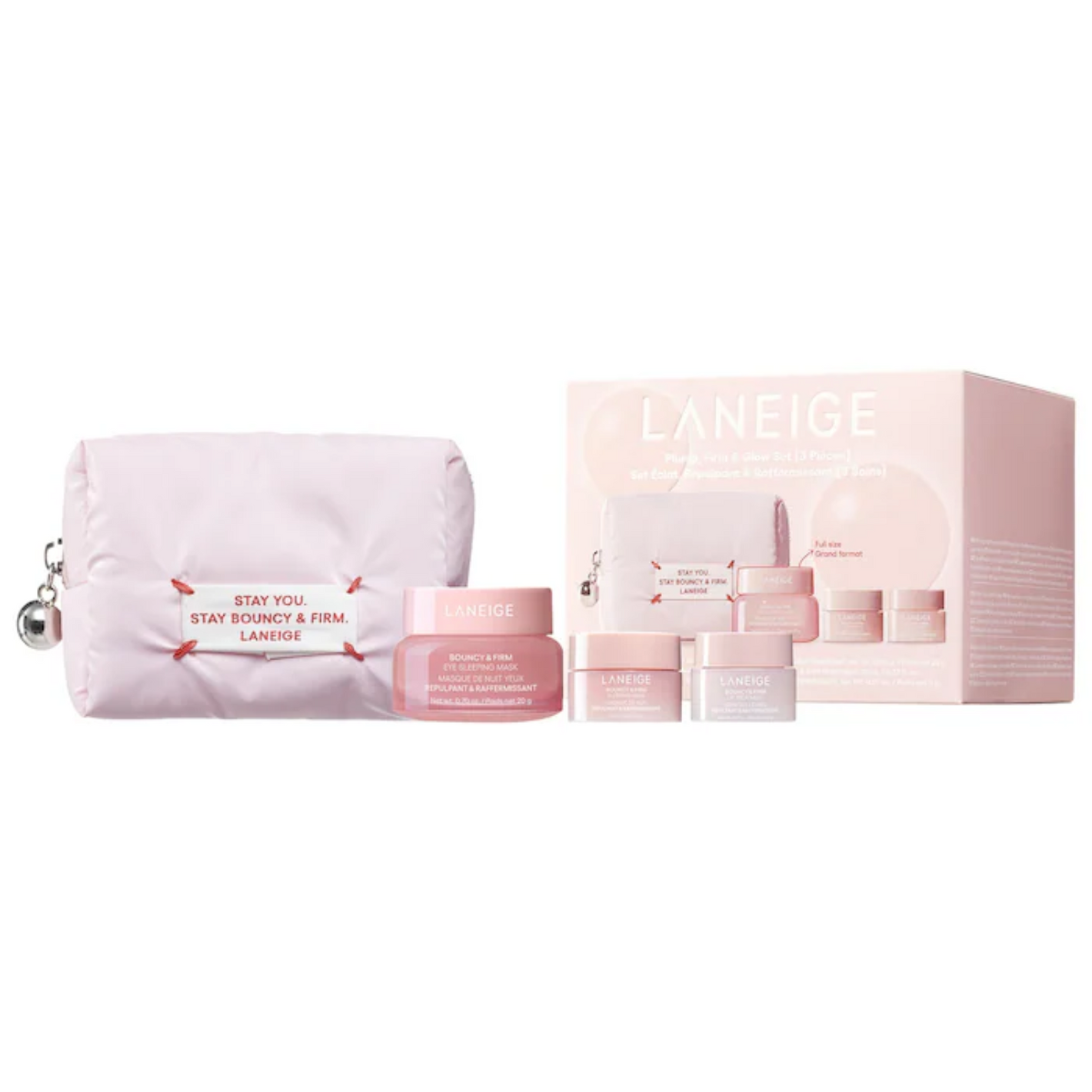 (Preorden) LANEIGE Bouncy & Firm Plump, Firm & Glow Set