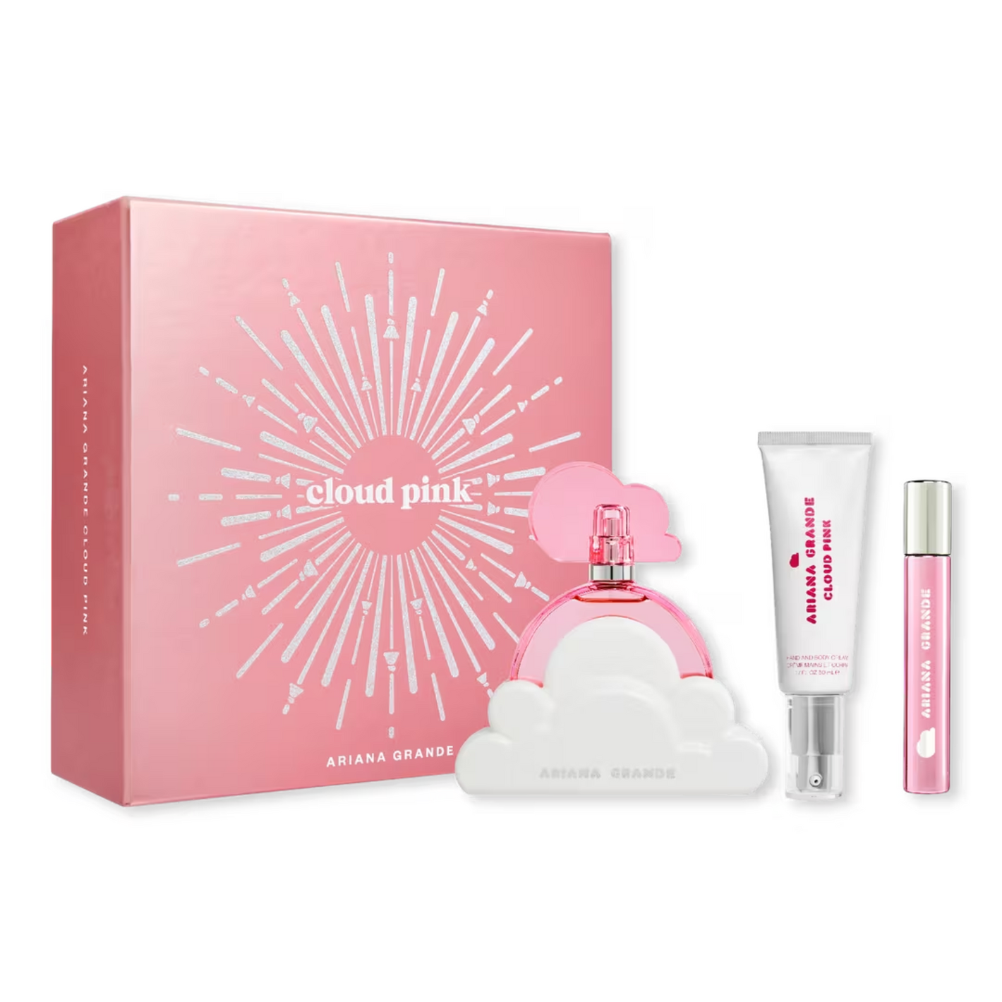 (Preorden) Ariana Grande Cloud Pink 3-Piece Gift Set