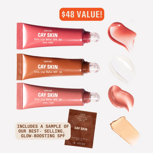 (Preorden) CAY SKIN Isle Lip Balm SPF 30 Holiday Lip Trio