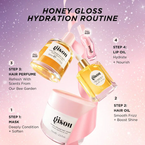 (Preorden) Gisou Honey Gloss Hydration Heroes Hair Value Set