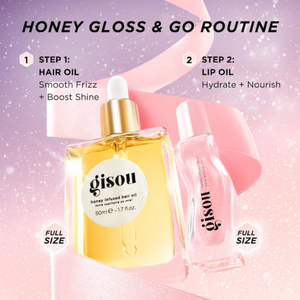 (Preorden) Gisou Honey Gloss & Go Duo Value Set