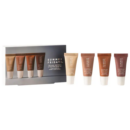 (Preorden) Summer Fridays The Mini Neutrals Lip Butter Balm Set