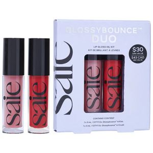 (Preorden) Saie Glossybounce Lip Gloss Oil Duo