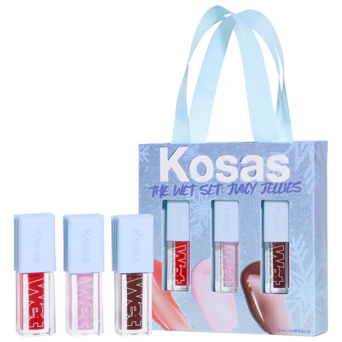 (Preorden) Kosas The Wet Set: Juicy Jellies Sheer Lip Oils