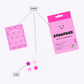 Starface Hydro-Stars Pink Hydrocolloid Pimple Patches Mini Pack