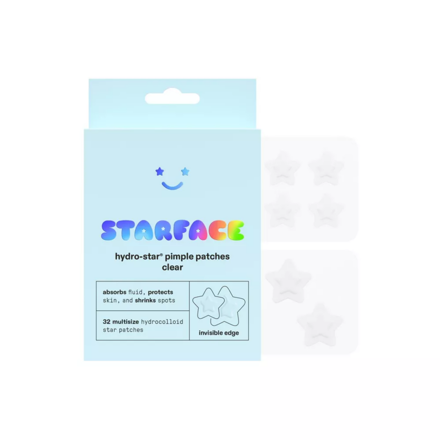 (Preorden) Starface Hydro-Stars Clear Facial Pimple Patch Refill