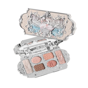 (Preorden) Flower Knows Swan Ballet Six-Color Eyeshadow Palette