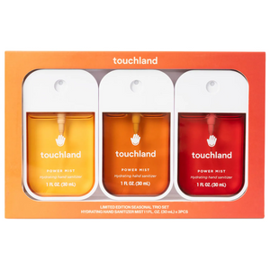 (Preorden) Touchland Limited Edition Power Mist Hydrating Hand Sanitizer Seasonal Trio Set