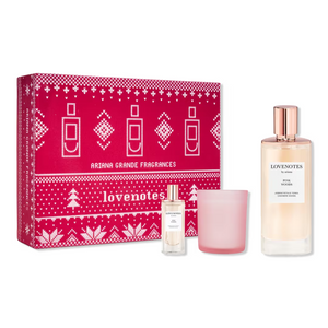 (Preorden) Ariana Grande LOVENOTES Pink Woods 3-Piece Gift Set