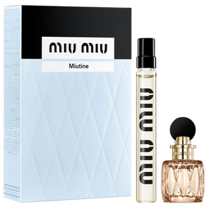 (Preorden) Miu Miu Mini Miutine Eau De Parfum Perfume Duo Gift Set
