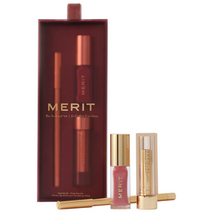 (Preorden) MERIT The Archival Lip Essentials Gift Set