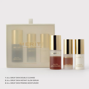 (Preorden) MERIT Mini Great Skin Skincare Essentials Gift Set