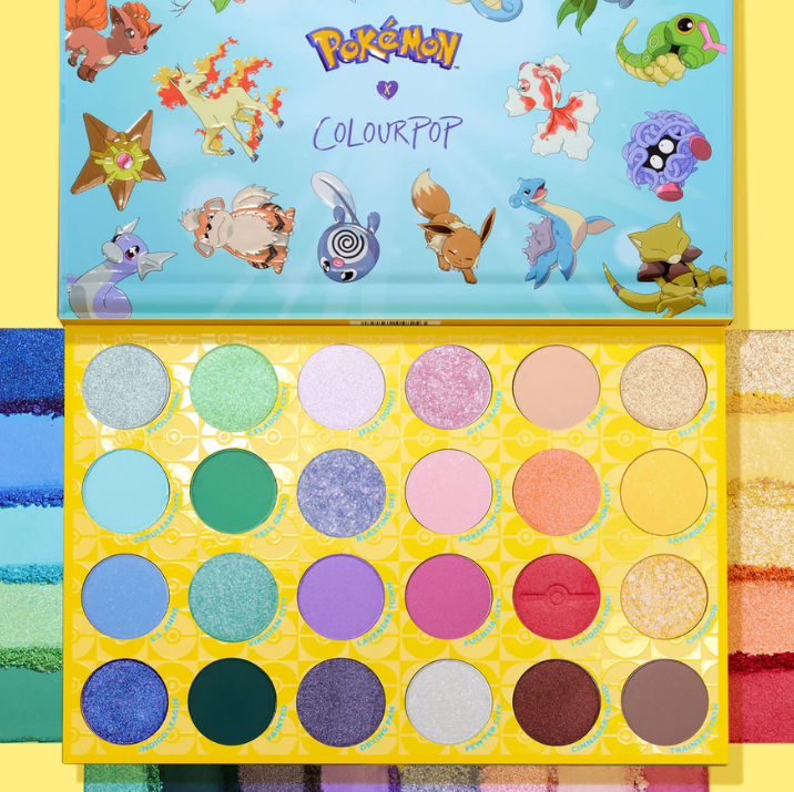 (Preorden) Colourpop x Pokémon Pallet Town Shadow Palette