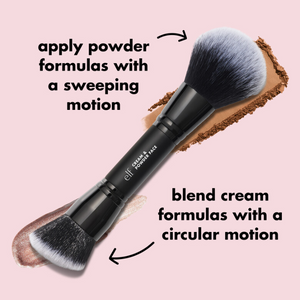 (Preorden) e.l.f Cream & Powder Face Brush