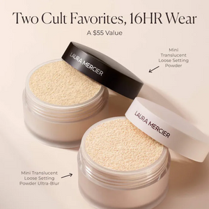 (Preorden) Laura Mercier Flawless To Go Mini Setting Powder Duo