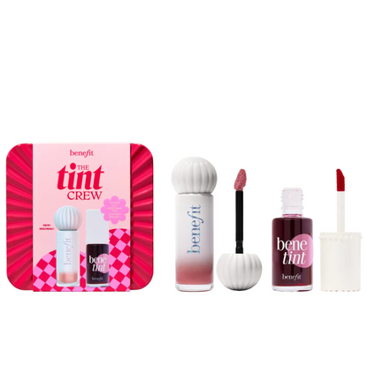 (Preorden) Benefit Cosmetics The Tint Crew Long-Lasting Lip Tint Set