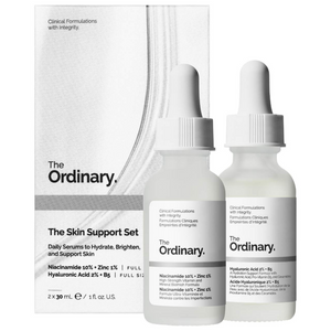 (Preorden) The Ordinary The Skin Support Set with Niacinamide + Hyaluronic Acid