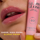 (Preorden) Supergoop! Glow Gloss SPF 40 Lip Balm with Peptides and Shea Butter