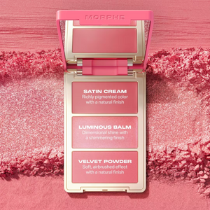 (Preorden) Morphe Cheek Thrills Multi-Finish Face Trio