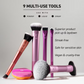 (Preorden) Real Techniques Big Blends Energy Brush + Dual-Sided Puff Set