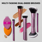 (Preorden) Real Techniques Big Blends Energy Brush + Dual-Sided Puff Set
