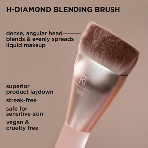 (Preorden) Real Techniques New Nudes 2.0 H-Diamond Blending Brush
