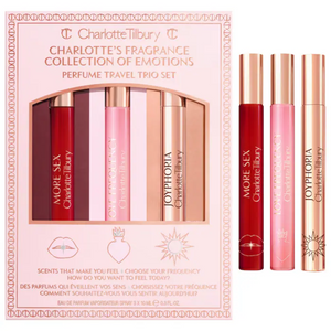 (Preorden) Charlotte Tilbury Collection of Emotions Eau de Parfum Travel Spray Trio Set