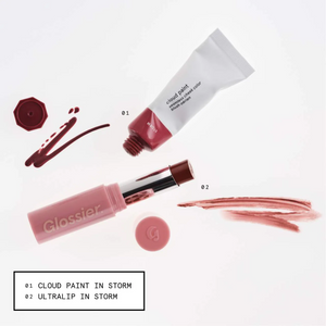 (Preorden) Glossier Glossier Storm Lip + Cheek Duo