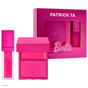 (Preorden) PATRICK TA Patrick Ta x Barbie™ Blush Duo and Lip Plumper Set