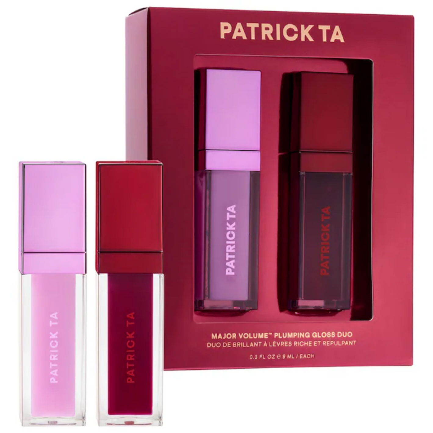 (Preorden) PATRICK TA Major Volume™ Plumping Gloss Duo