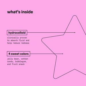 (Preorden) Starface Pink  Hydro-Star Pimple Patches + Compact