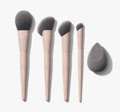 (Preorden) Morphe Face Shaping Essentials Bamboo & Charcoal Infused Face Brush Set