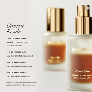 (Preorden) MERIT Great Skin Instant Glow Serum with Niacinamide and Hyaluronic Acid